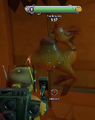 An easter egg where you can interact with a camel's head to tilt it
