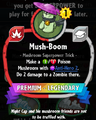 Mush-Boom's statistics