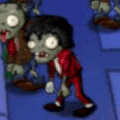 Dancing Zombie's Idle animation on the old IOS version