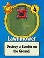 The player receiving Lawnmower from a Premium Pack