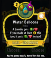 Water Balloons' statistics
