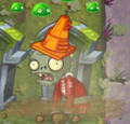 Future Conehead Zombie rising from the grave (Necromancy)