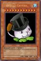 Top hat cattail card