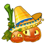 Pumpkin Witch (Nitro-shroom costume)