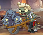 Cart Hawker as seen on the old version of the official website of Plants vs. Zombies Online
