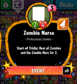 Zombie Nurse's stats