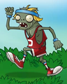 Pole Vaulting Zombie without his pole (on PopCap webpage)