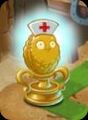 Wall-nut First Aid on the map in Plants vs. Zombies 2 (before the 1.7 update)
