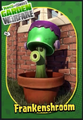 The sticker for Frankenshroom, an exclusive Spawnable Pot