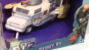 Unreleased Jazwares Penny RV toy displayed at the 2016 New York Toy Fair, using concept art as placeholder