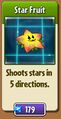 Starfruit's price for gems (note that it is called Star Fruit)