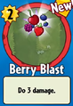 The player receiving Berry Blast from a Basic Pack