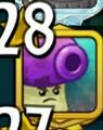 Fume-Shroom as the profile picture for a Rank 28 player