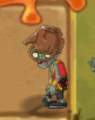 A shrunken Buckethead Monk Zombie