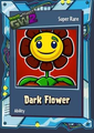 Dark Flower's sticker in Garden Warfare 2