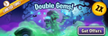 Dr. Zomboss in an advertisement for Double Gem Offers (Lawn of Doom)