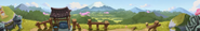 Talkweb Bilibili channel banner as a teaser for the Heian Age's lawn design