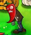 A Jalapeno Zombie that has lost its arm