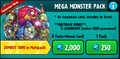 Deep Sea Gargantuar on the advertisement for the Mega Monster Pack