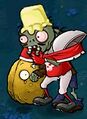 Buttered Football Zombie without helmet