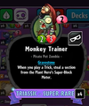 Monkey Trainer (Monkey Smuggler) with their first set of abilities.