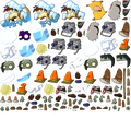 Sprites alongside those of the other basic Cave Zombies