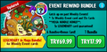 Banana Split on the advertisement for the Event Rewind Bundle