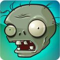 Zombie in the 1st Plants vs. Zombies iPhone and iPod Touch app icon