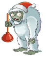 HD Santa Zombie Yeti