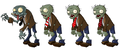 Concept art for Zombie's design (Plants vs. Zombies)