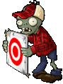 An animated Target Zombie