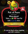 Pair of Pears' statistics