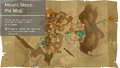 Pie location map for Mount Steep