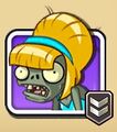 Bikini Zombie's icon that appears when about to play a level including it at Level 2