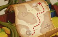 Treasure map received after completing Lost City - Day 15