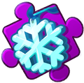 Refined Snowflake pendant Puzzle Piece