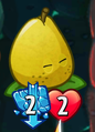 Pair of Pears with the Strikethrough trait