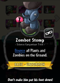 Zombot Stomp's statistics before update 1.2.11