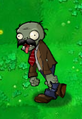 A zombie with a mustache