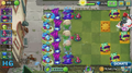 Plants vs. Zombies Gameplay completing the level