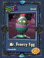 Mr. Freezy Egg's sticker