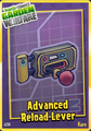 The Rare "Advanced Reload Lever" weapon upgrade