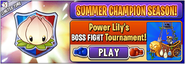 Zombot Aerostatic Gondola in an advertisement of Power Lily's BOSS FIGHT Tournament in Arena