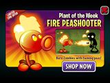 Fire Peashooter featured as Plant of the Week