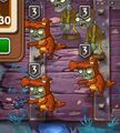 Three Imp Dragon Zombies in the seed selection screen (Endless Challenge only) (rare)
