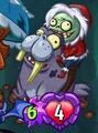 Walrus Rider with the Untrickable trait due to Parasol Zombie's ability