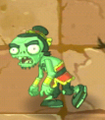 A glowing Kongfu Zombie
