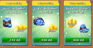 Bundles in the store (Luck O' the Zombie)