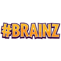 The phrase "#Brains"