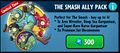Deep Sea Gargantuar on the advertisement for The Smash Ally Pack